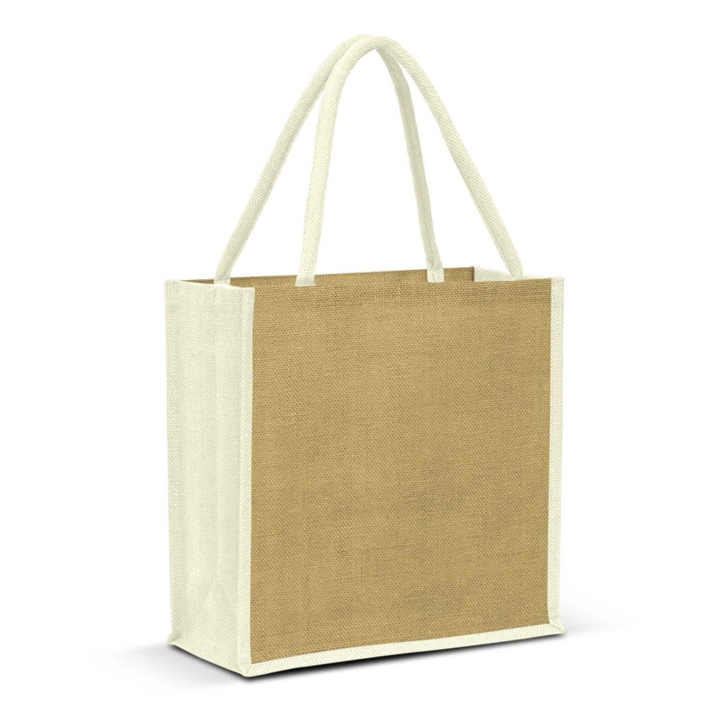 Monza Jute Tote Bag - Unbranded (Plain)