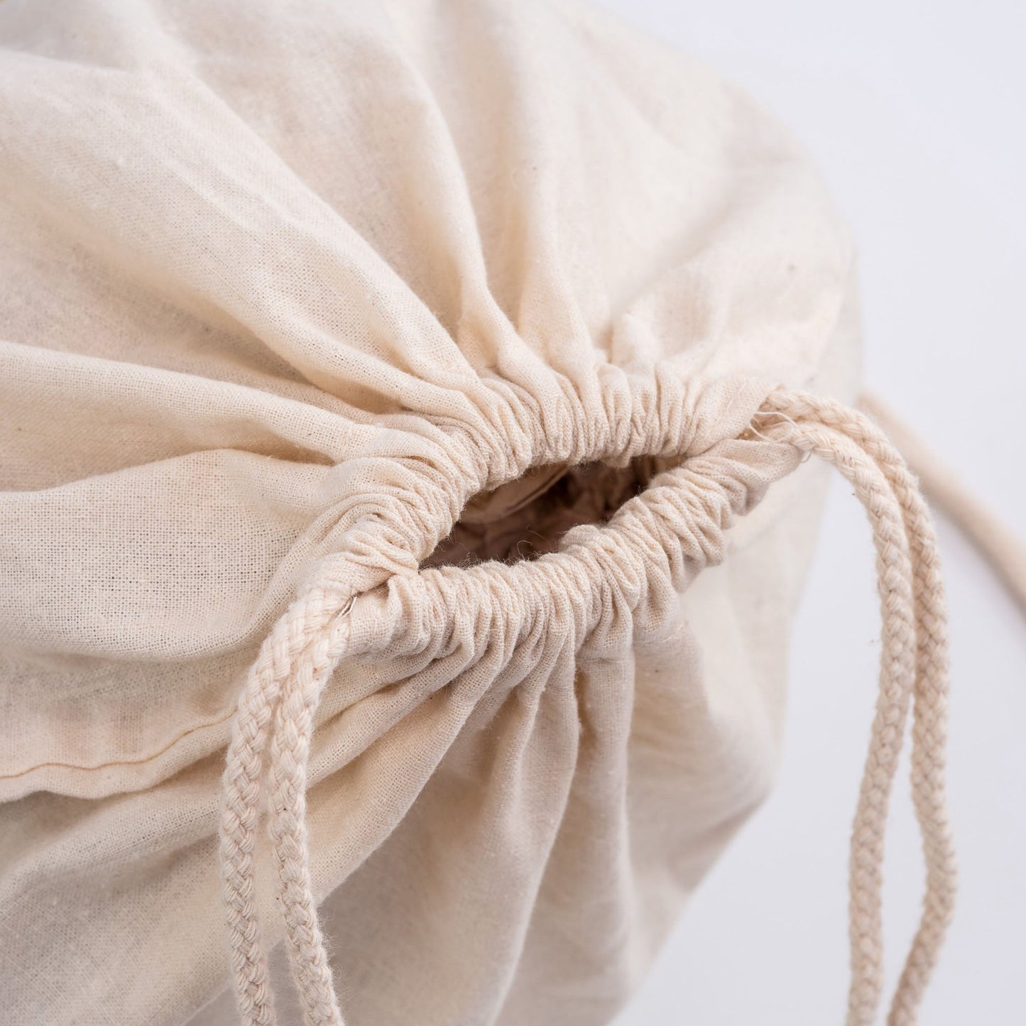 Calico Library Bag Drawstrings - Unbranded (Plain)