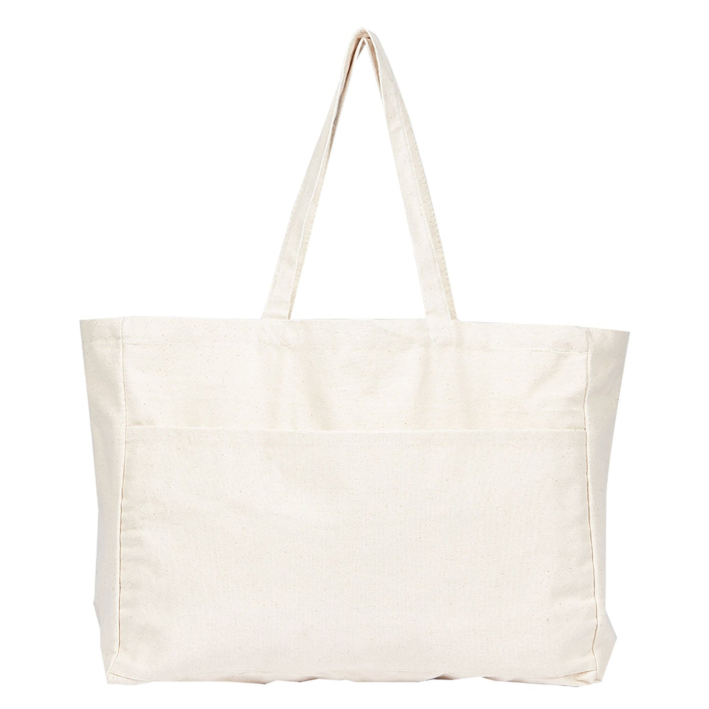 Colouring Delton Canvas Large Shopper - Unbranded (Plain)