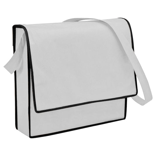 Non Woven Flap Satchel - Unbranded (Plain)