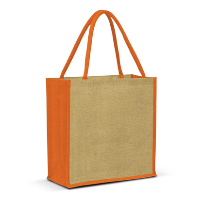 Monza Jute Tote Bag - Unbranded (Plain)