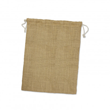Jute Gift Bag - Large - Unbranded (Plain)