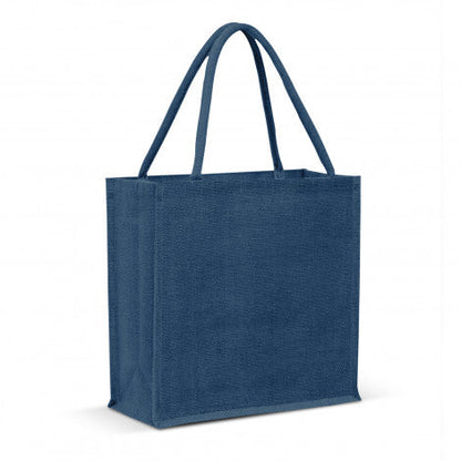 Monza Jute Tote Bag - Colour Match - Unbranded (Plain)