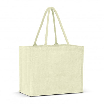 Torino Jute Tote Bag - Colour Match - Unbranded (Plain)