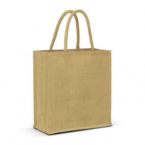 Lanza Jute Tote Bag - Colour Match - Unbranded (Plain)