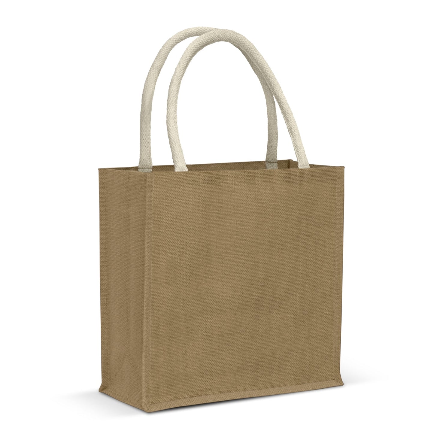 Monza Starch Jute Tote Bag - Unbranded (Plain)