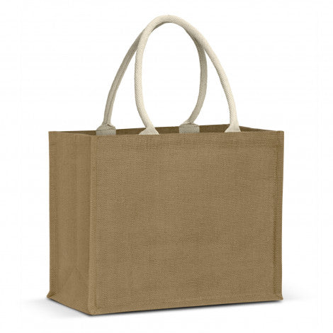 Torino Starch Jute Tote Bag - Unbranded (Plain)