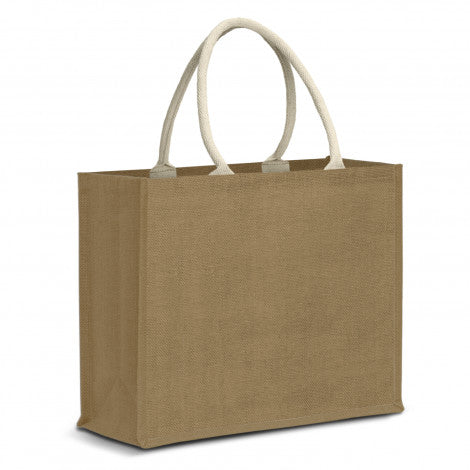Modena Starch Jute Tote Bag - Unbranded (Plain)