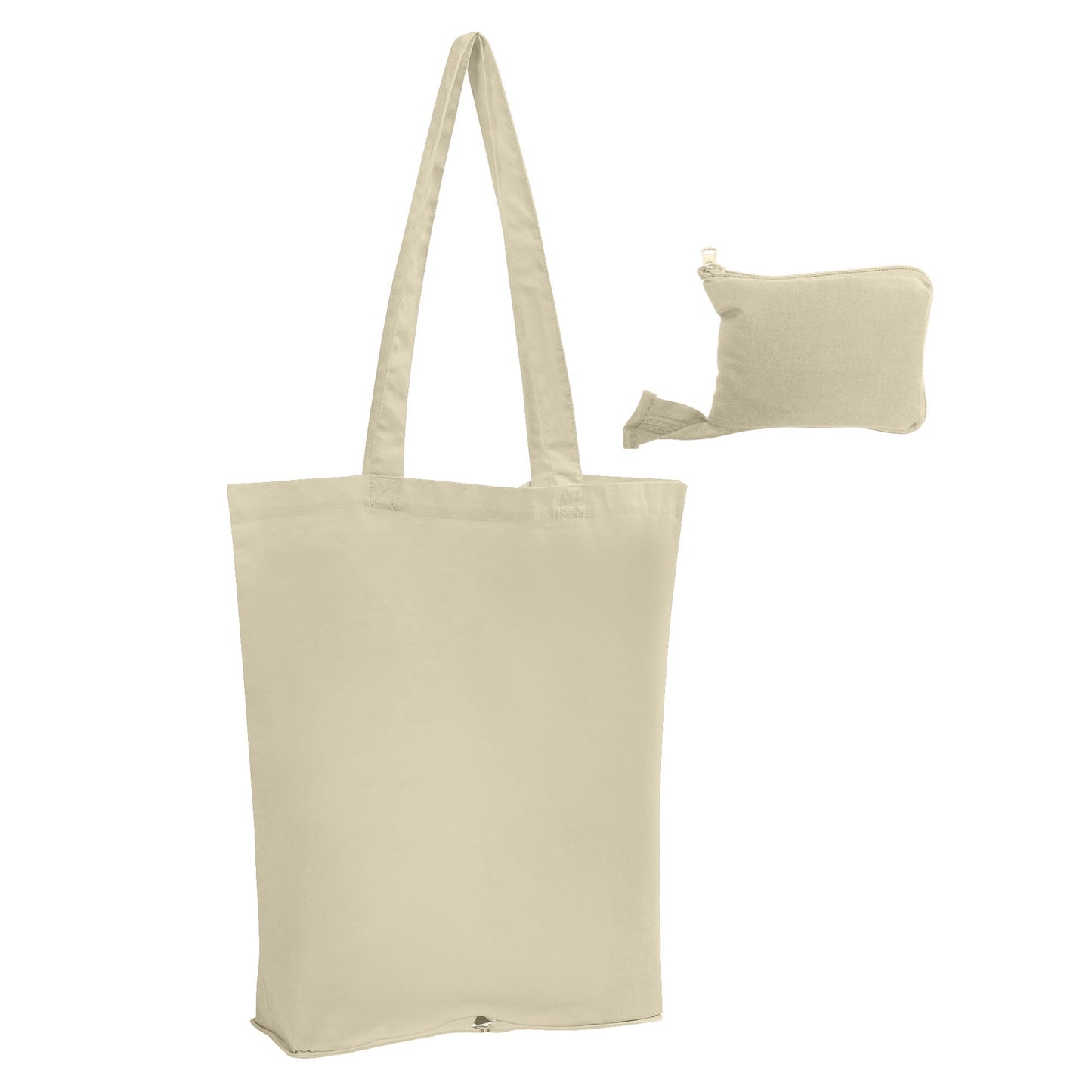 Foldable Calico Bag - Unbranded (Plain)