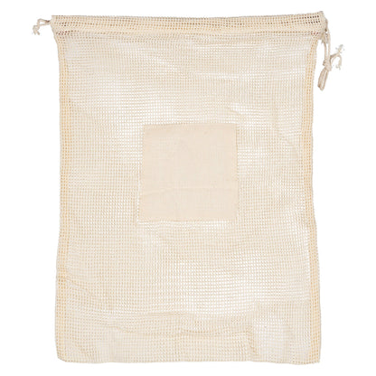 Cuban Cotton Mesh Produce Bag - Unbranded (Plain)