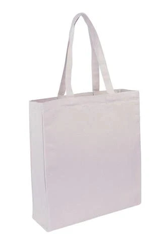 Canvas Tote With Full Gusset