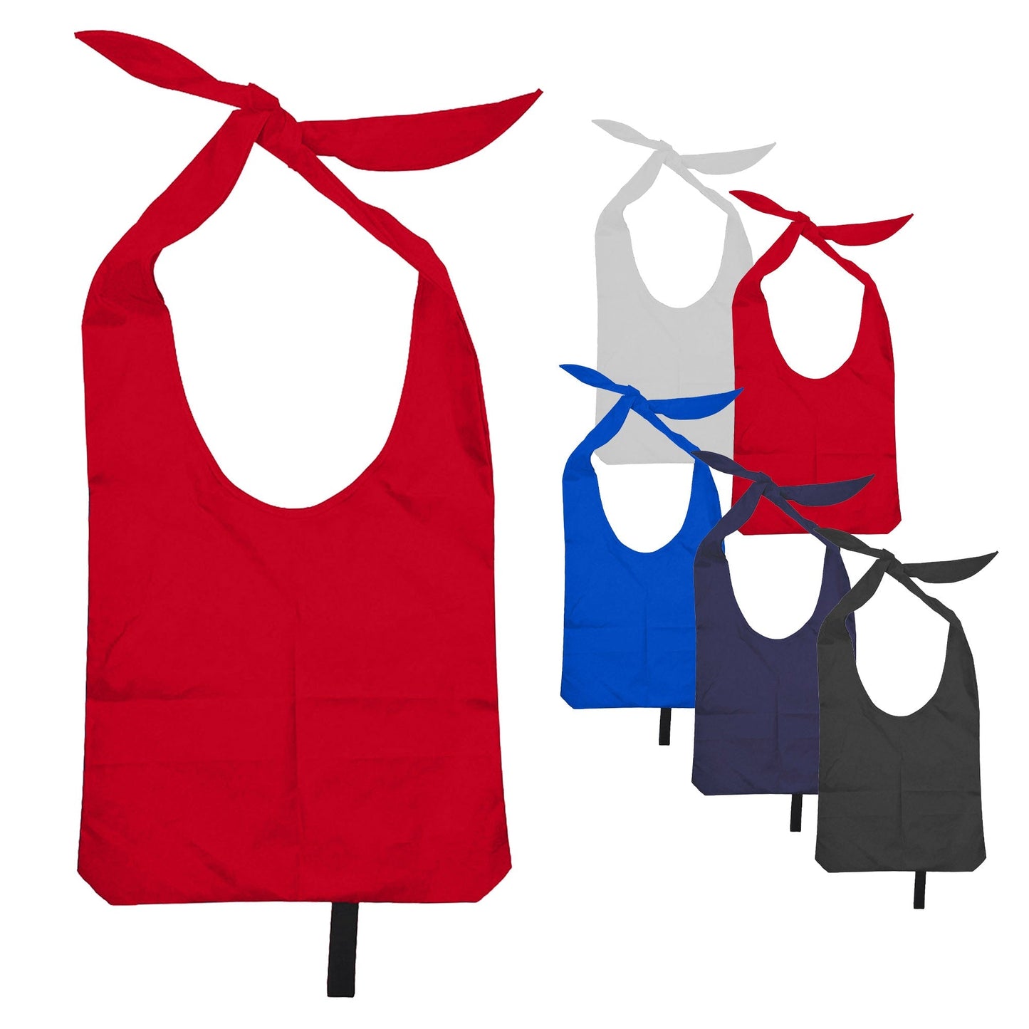 Nylon Sling Bag with Open Handles - Unbranded (Plain)