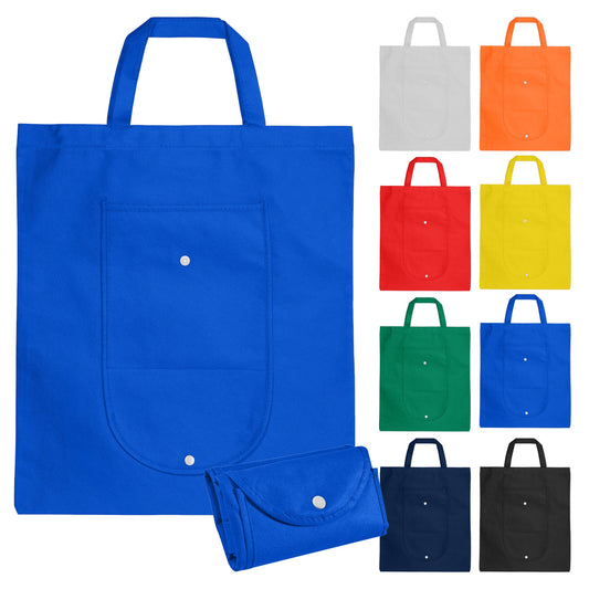 Non Woven Foldable Shopping Bag - Unbranded (Plain)