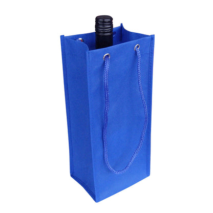 Non Woven Single Bottle Bag - Unbranded (Plain)
