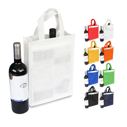 Non Woven 2 Bottle Bag - Unbranded (Plain)