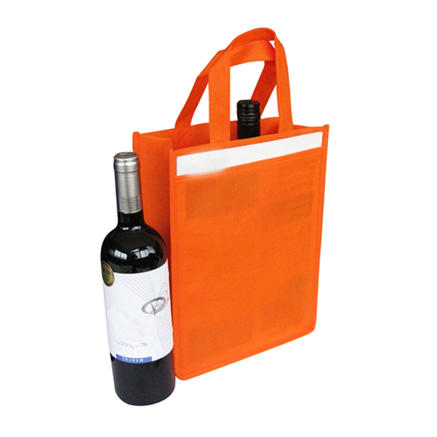 Non Woven 2 Bottle Bag - Unbranded (Plain)