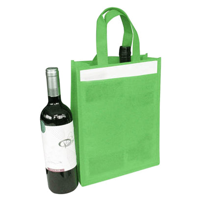 Non Woven 2 Bottle Bag - Unbranded (Plain)