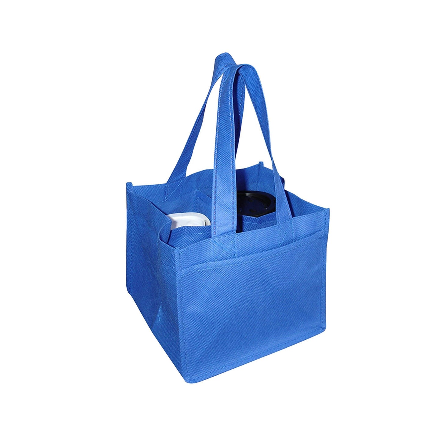 Non Woven 4 Coffee Cups Bag - Unbranded (Plain)