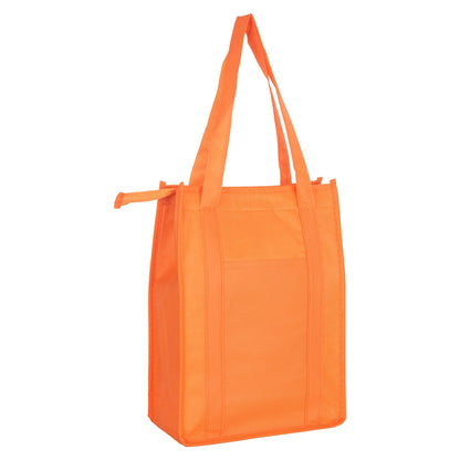 Non Woven Cooler Bag with Top Zip Closure - Unbranded (Plain)