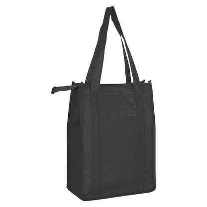 Non Woven Cooler Bag with Top Zip Closure - Unbranded (Plain)