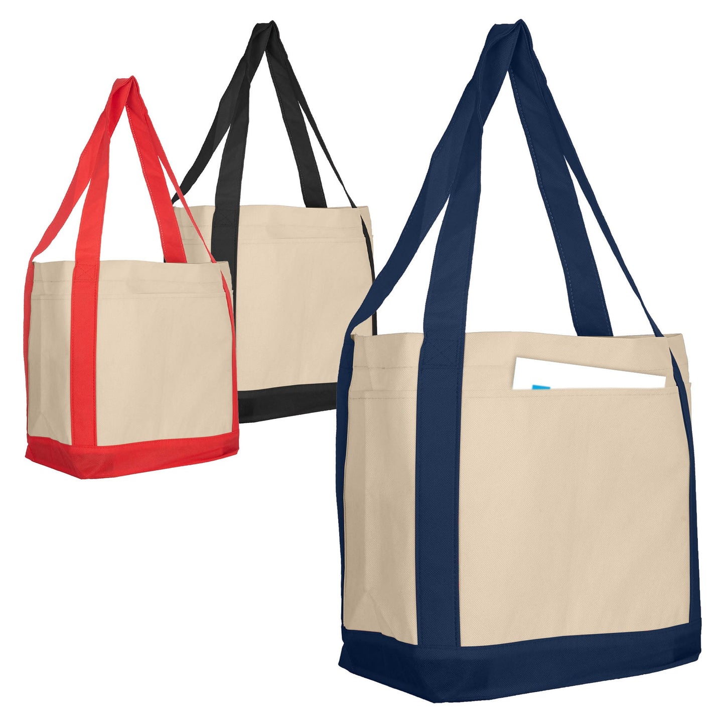 Non Woven Larger Shopper - Unbranded (Plain)