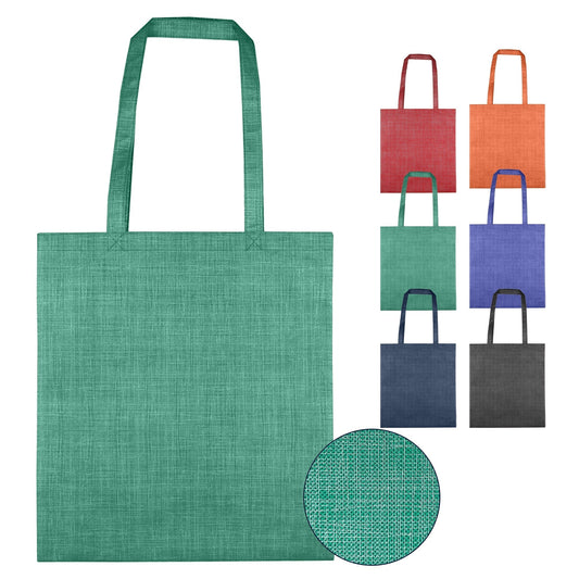 Silver Line Patterned Non Woven Bag